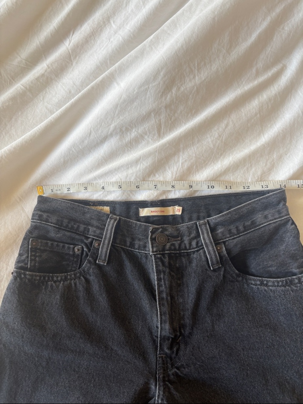 Levi's Baggy Dad Jeans in Black, 25x30 - Picture 7 of 7